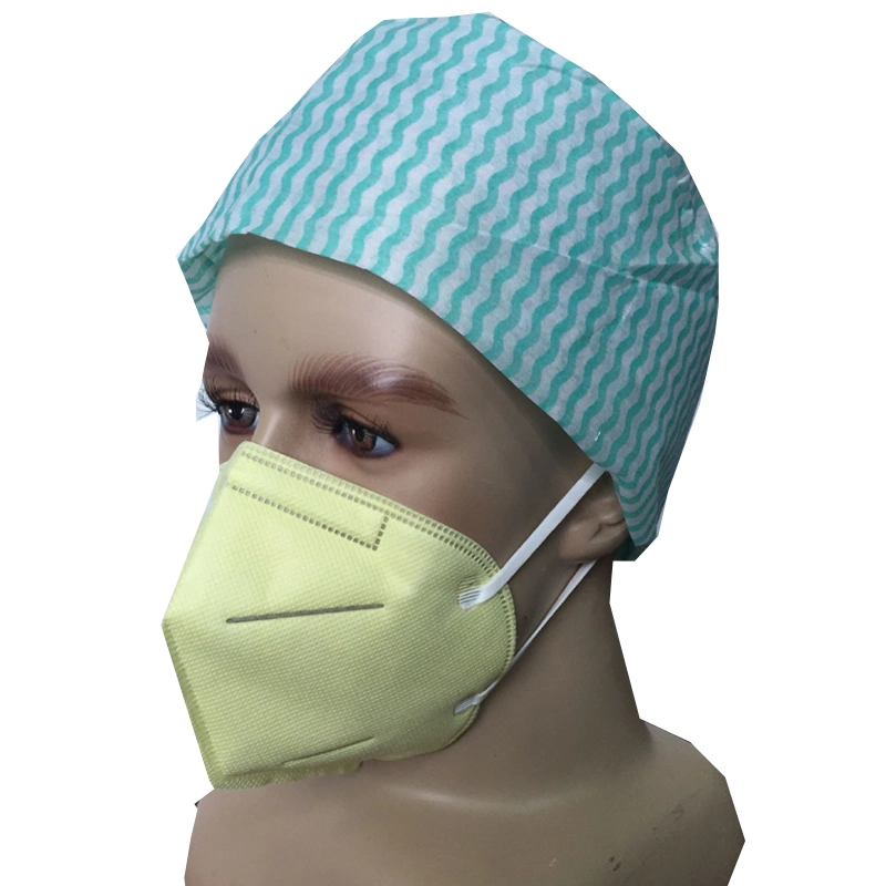 Disposable Folded N95 Protective Face Mask with Valve