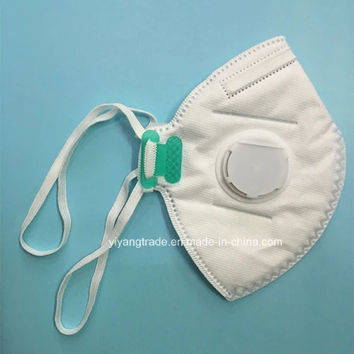 Nonwoven N95 Dust Mask with valve Folded Shape