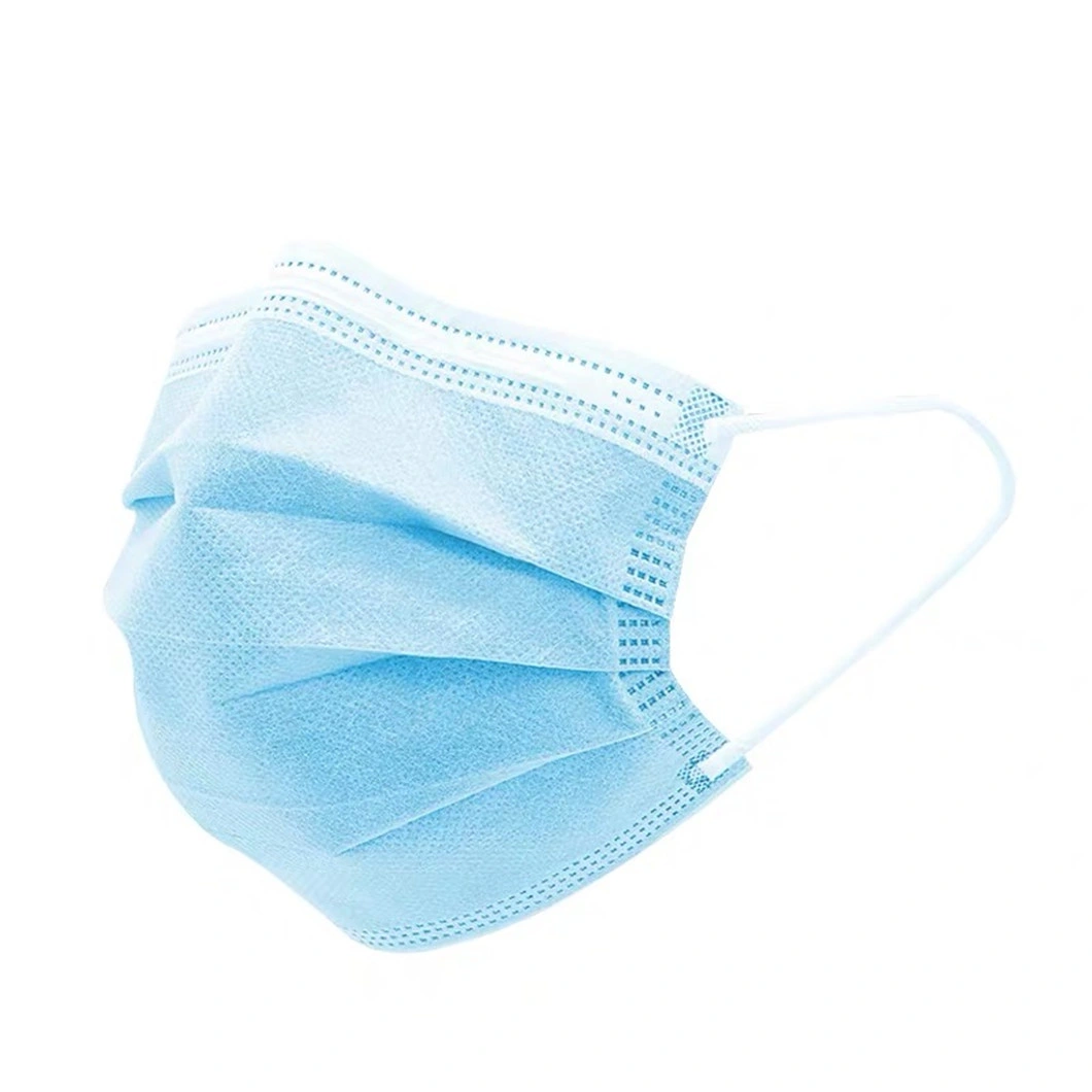 Manufacturer Wholesale Disposable Spunlace Non Woven 4 Ply Surgeon Mask Medical Surgical Color Face Mask