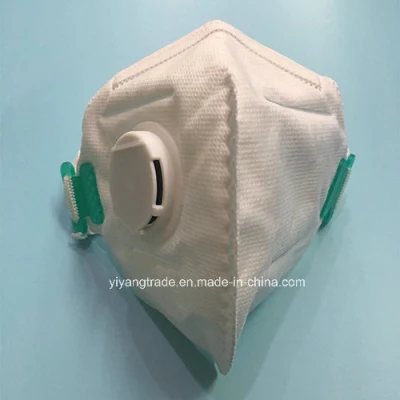 Nonwoven N95 Dust Mask with valve Folded Shape